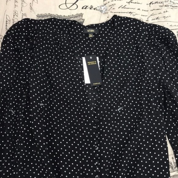 Afrm Rexy Button Front Bodysuit - Picture 5 of 11